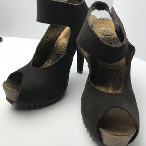 Pedro Garcia Suede Slingback Stiletto